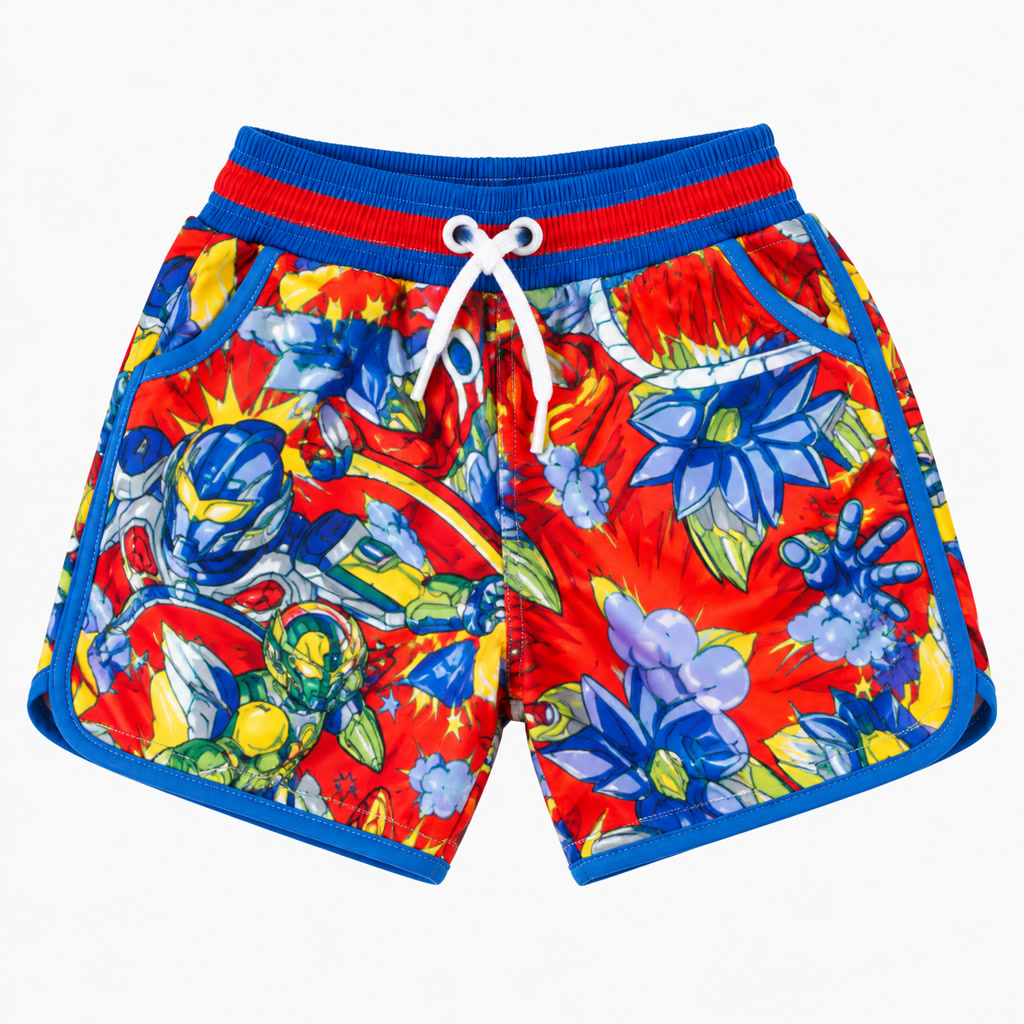 [J-2501] Short para dama con estampado de colores