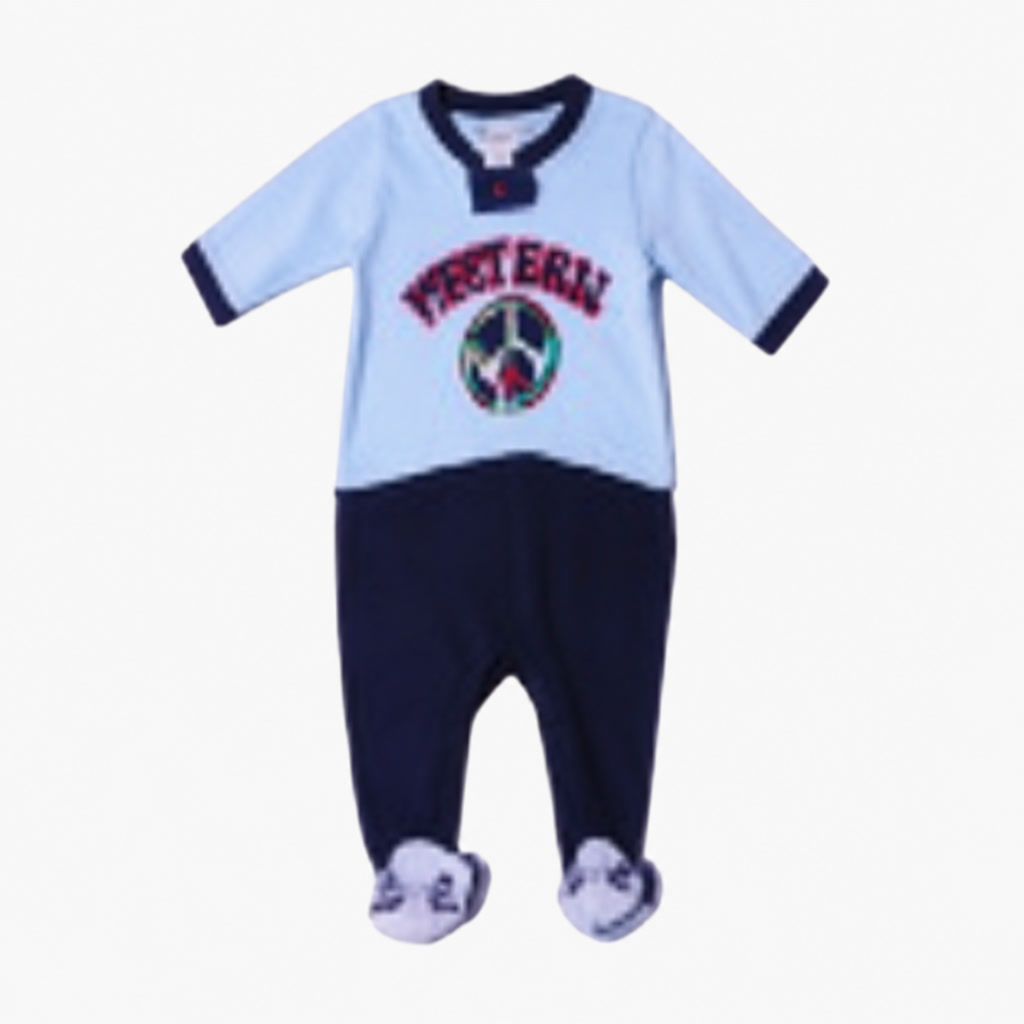[502-540364] Pijama de manga larga para bebé niño de fútbol