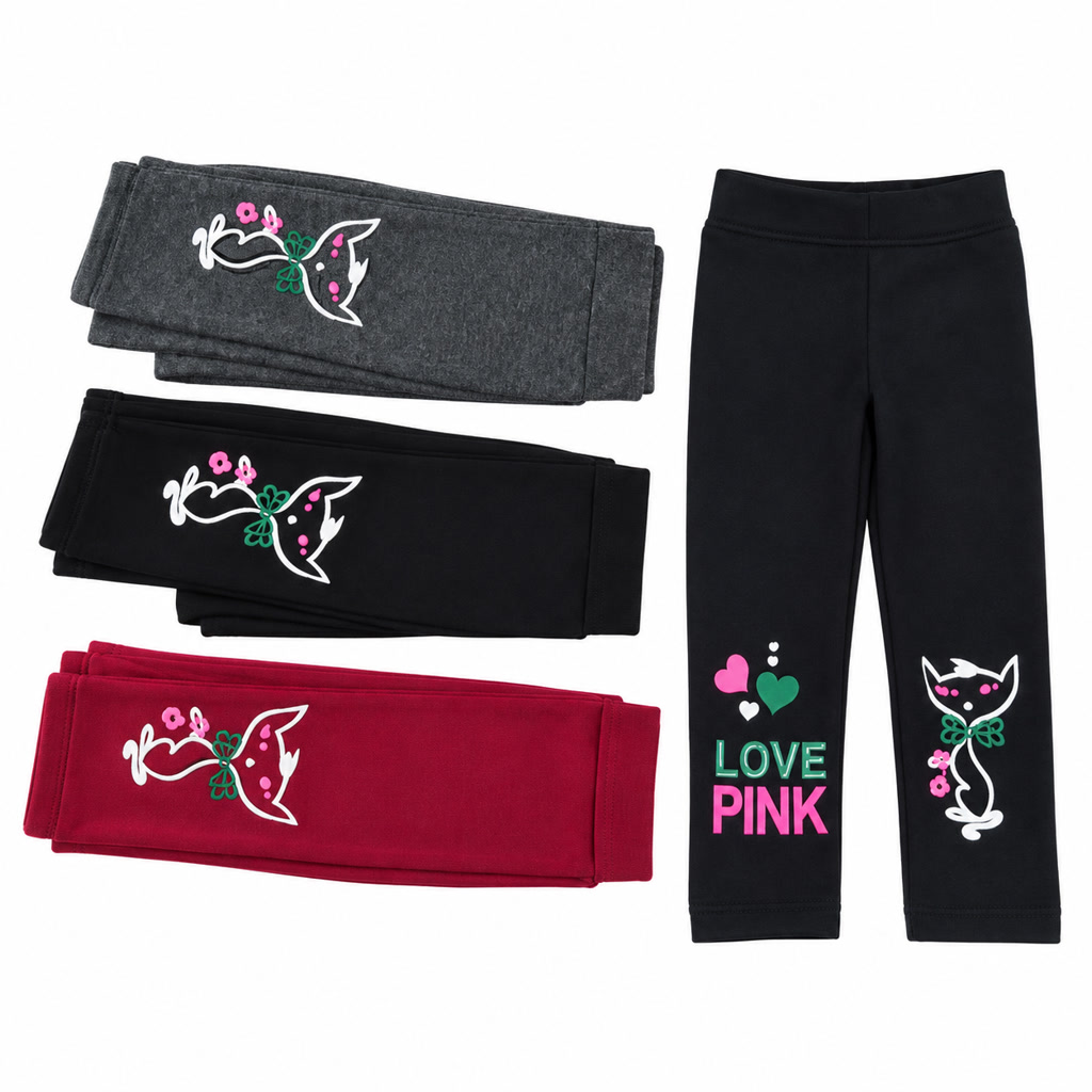 [DLM-2-2] Licra de ponchito Love Pink