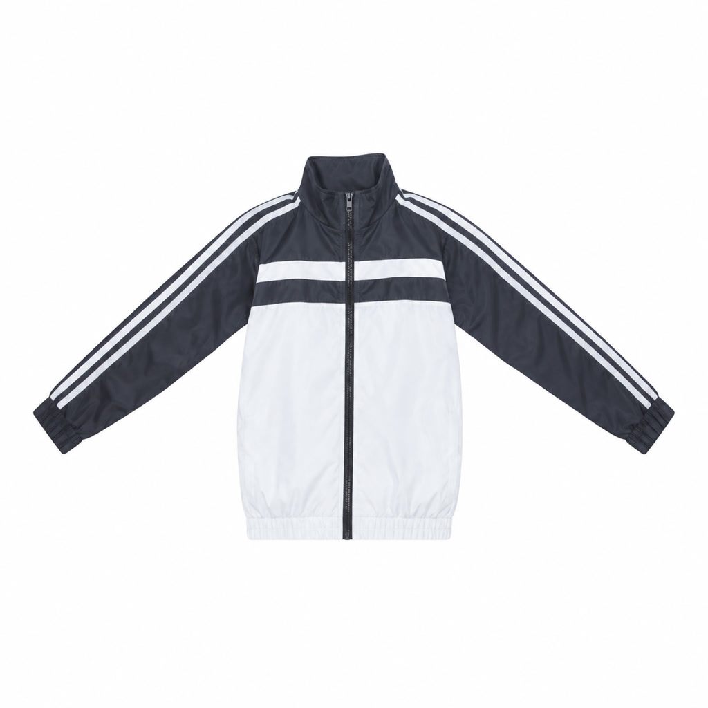 [75-124356] Chaqueta de manga larga para niño con tres rayas