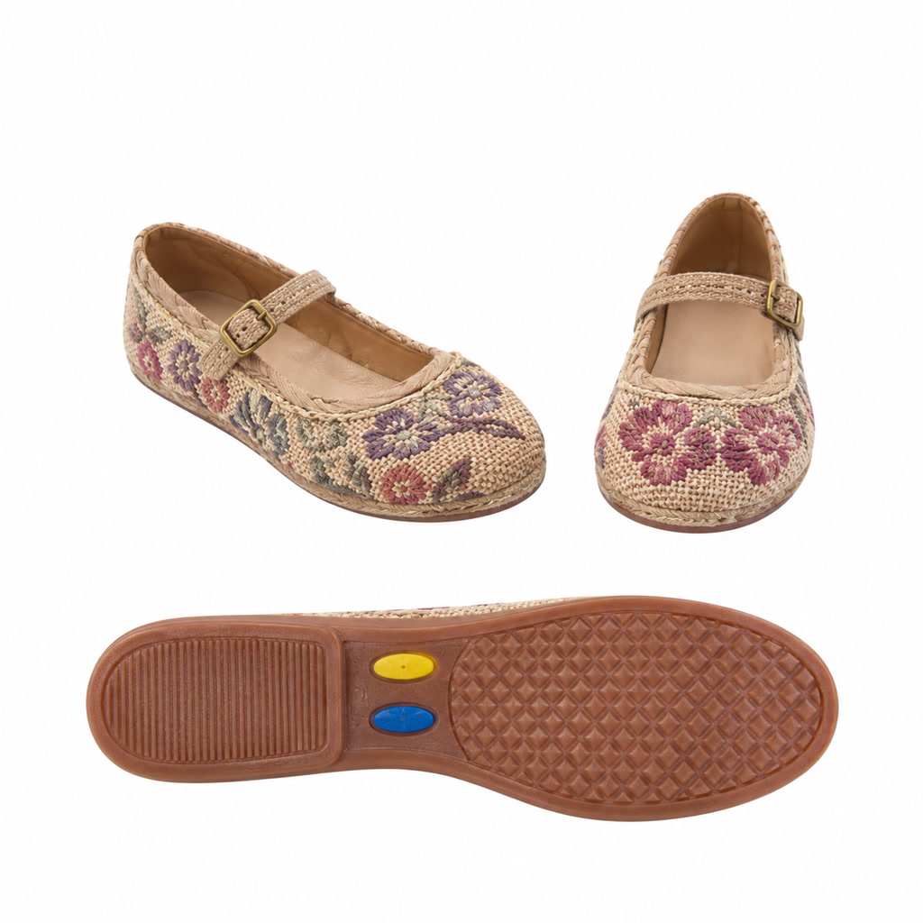 [DLM-1568] Zapato de charol para niña con moño redondo y puntera brillante (26-30)